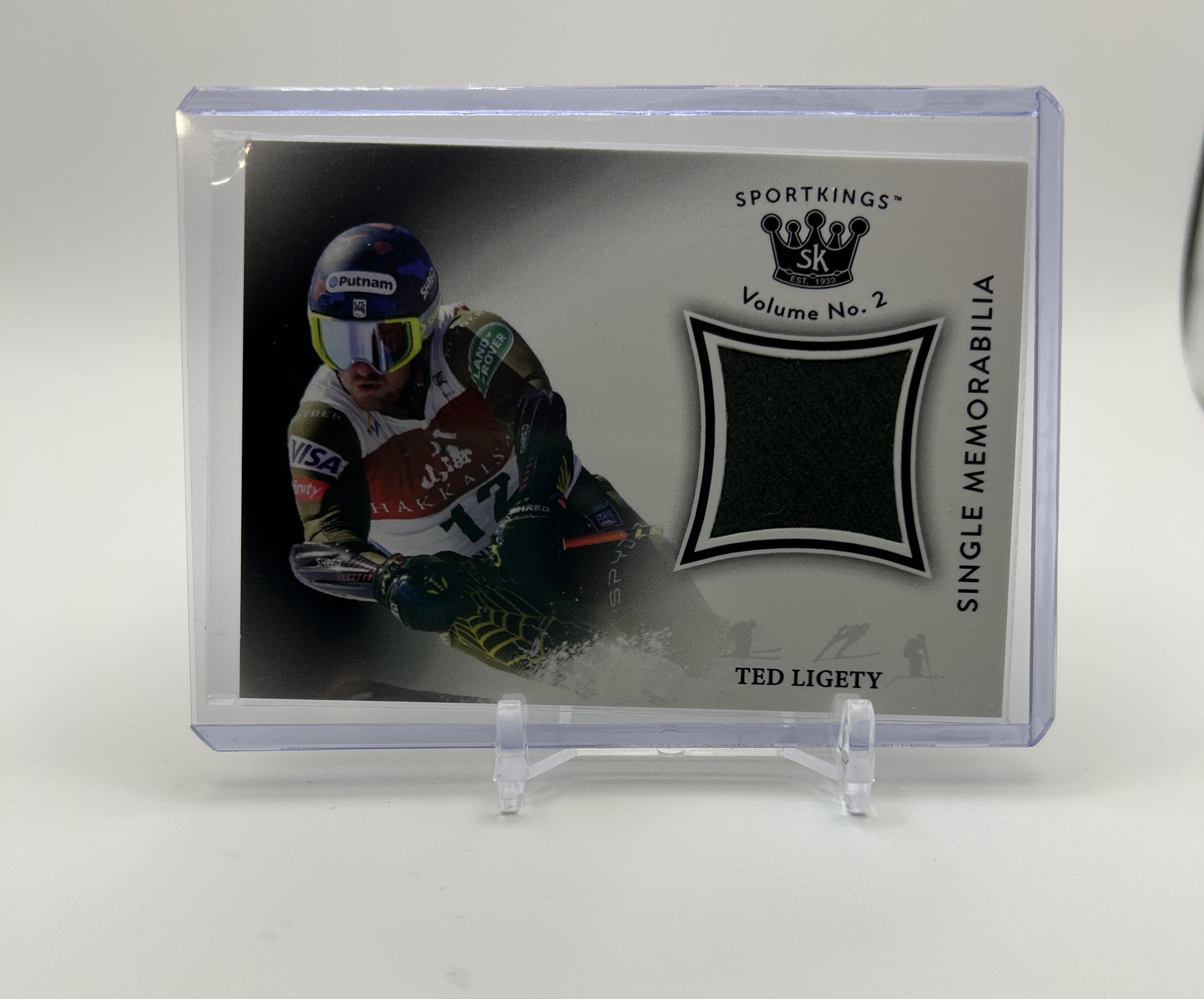 2020 Sportkings Volume 2 Ted Ligety Speed Suit Memorabilia Patch product photo
